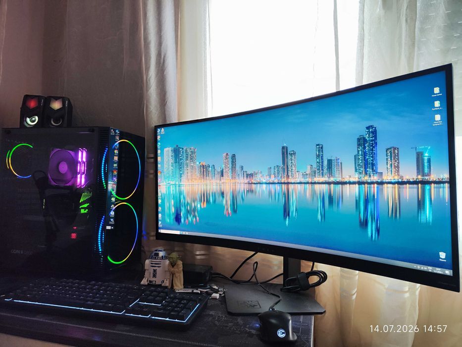 Геймърски  i9 9900K, RX 6600 8GB, RAM 16GB DDR4 3466,SSD 512GB NVME