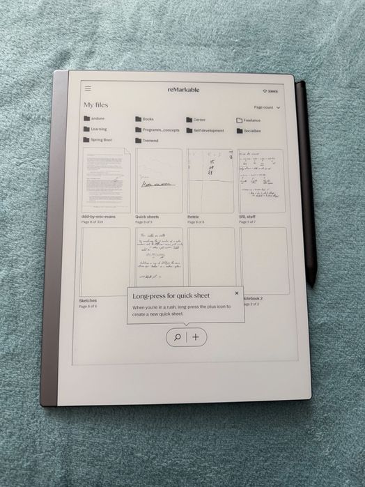 Remarkable 2 ePaper Marker Plus 6.41GB