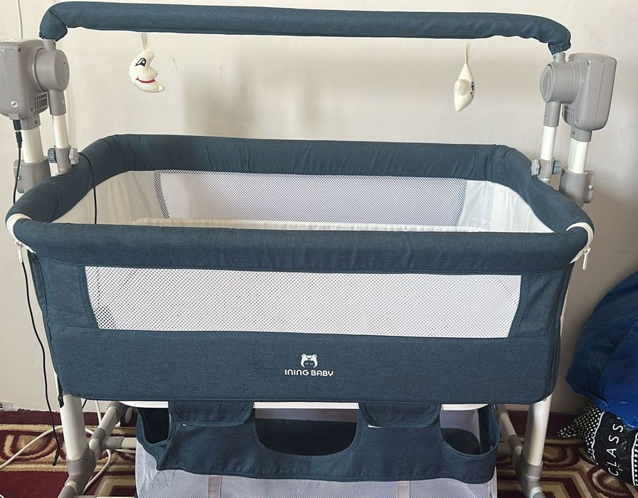 Манеж-кровать 3в1