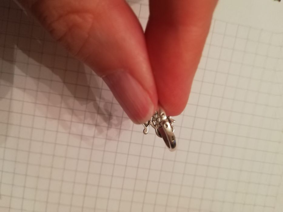 Комплект серебряный Единорог для девочек