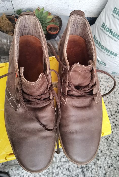 Мъжки кожени обувки от Hush Puppies, 44