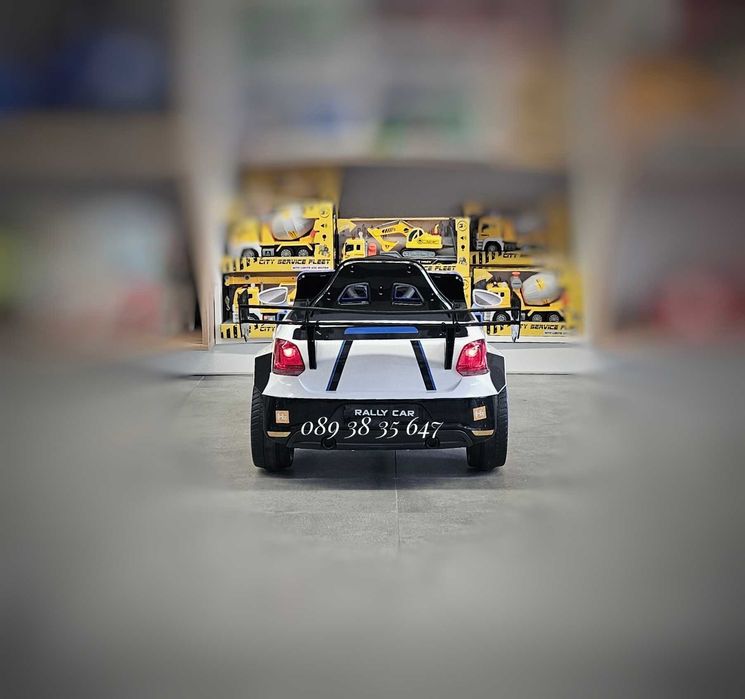 ТОП ЦЕНА!НОВО!Акумулаторна кола VW Drift BLUE с 12V,функция дрифт,USB