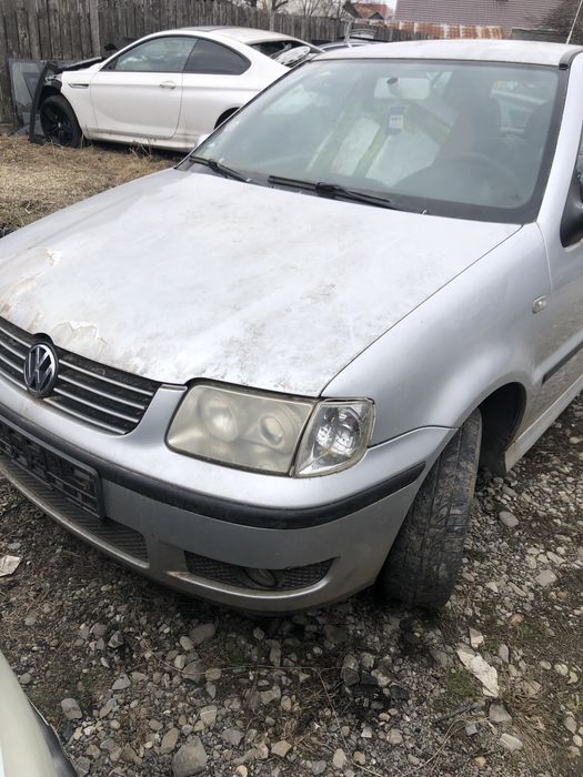 Fata completa Vw Polo 6n 2001 capota bara far lupa aripa trager