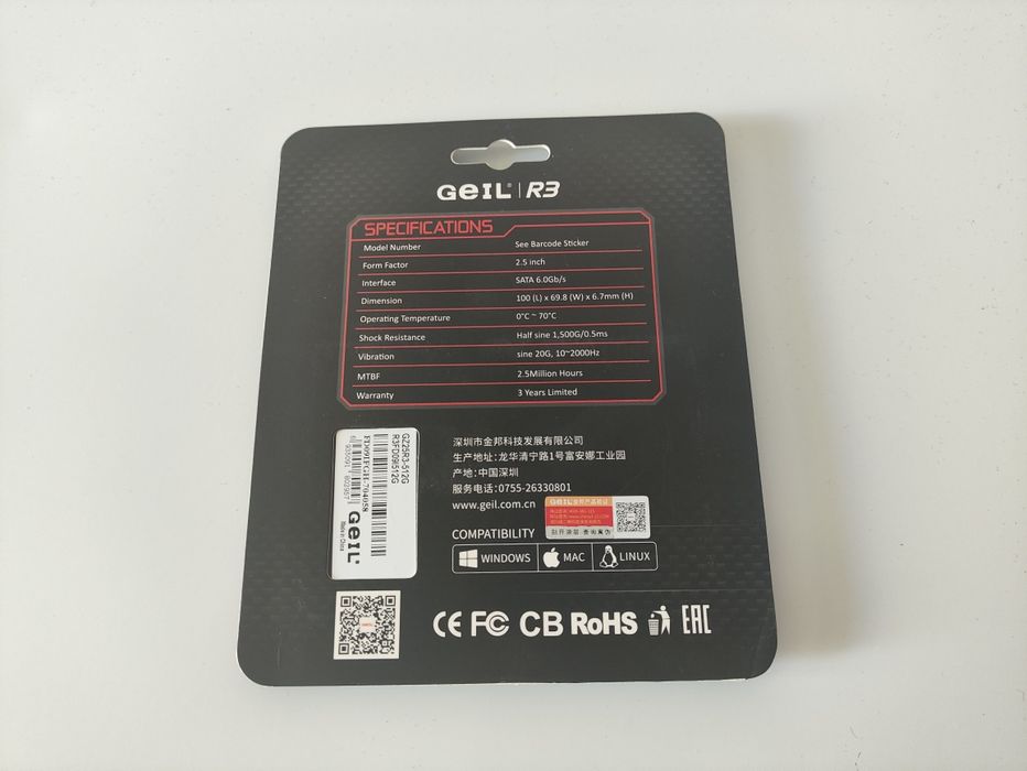 SSD диски 512 Gb - Новые, в упаковке.