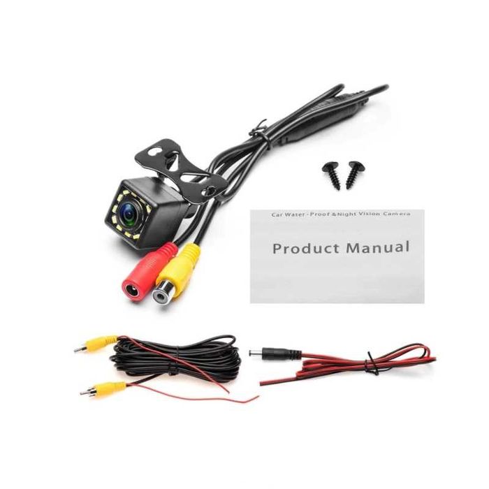 Camera marsarier Auto 12 LED, Infrarosu, rezistenta la apa, Universala