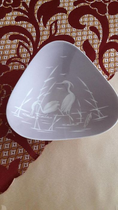 Farfurii ornamentale portelan Germania Wallendorf-DEOSEBITE