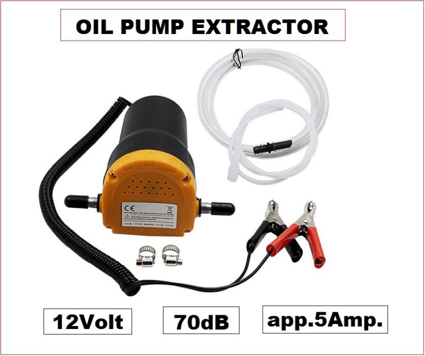 Pompa electrica pentru drenarea fluidelor de transfer de petrol 12v