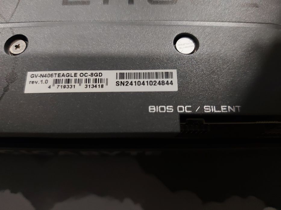 Видеокарта Gigabyte RTX 4060 ti Eagle oc 8gb