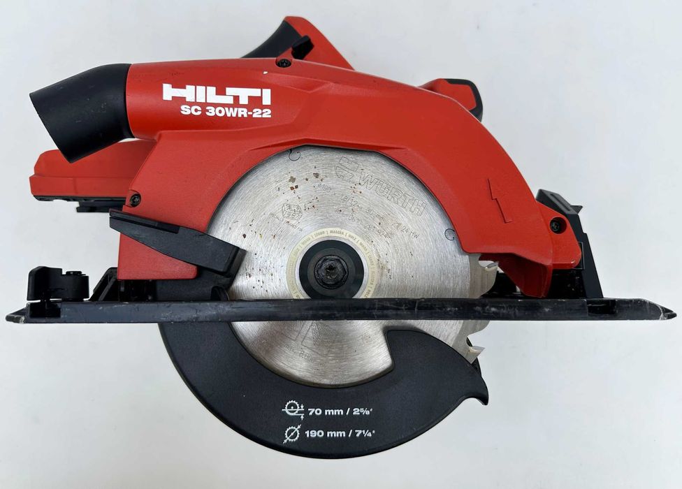 Hilti SC 30WR-22 - Безчетков ръчен циркуляр 22V Nuron перфектен!