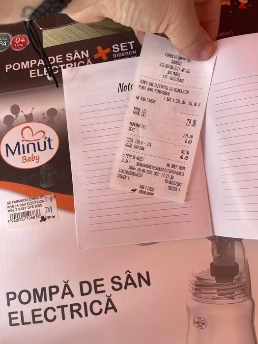 Vând pompă de sân electrică