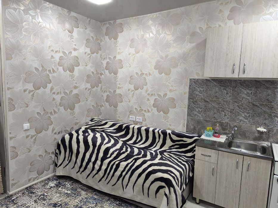 Аренда 1 ком-Студия. Сергели 2. Ремонт. С обстановкой. 3/4 кирпич 18 м