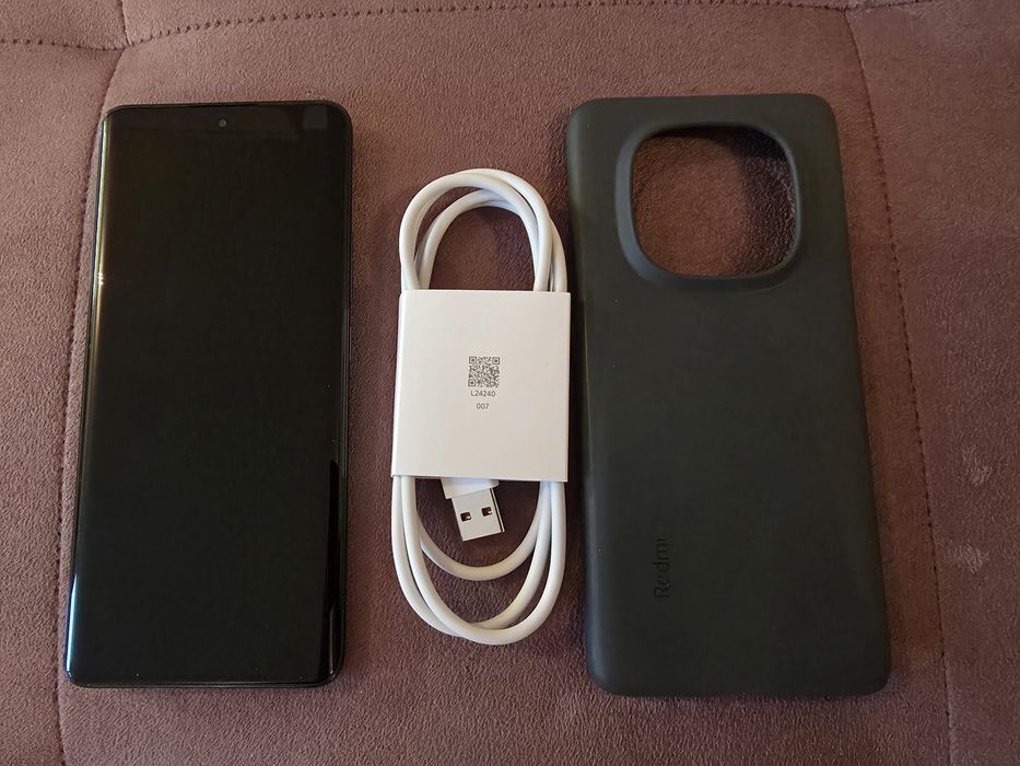 ЧИСТО НОВ!! Xiaomi Redmi Note 14 Pro 5G, 256/8 - ЧЕРЕН с 2 години гара