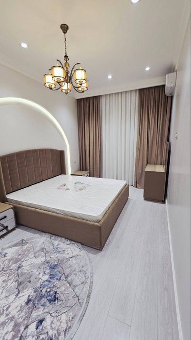 4х комнатная квартира современный ЖК 140м² Евроремонт 6 этаж с мебелью