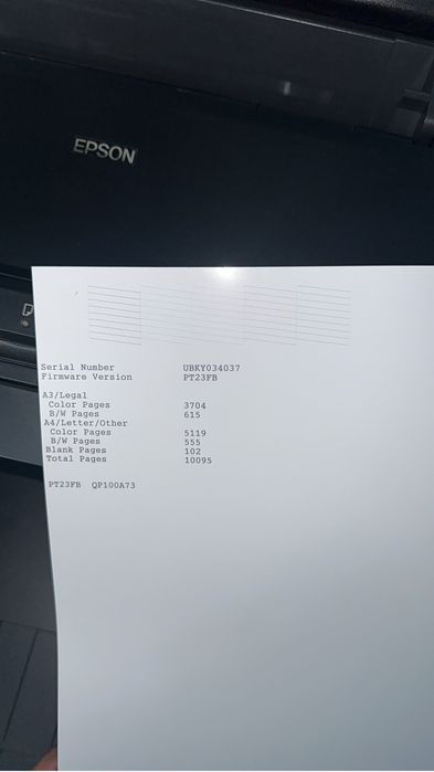 Epson L 1800 пробег 10 k