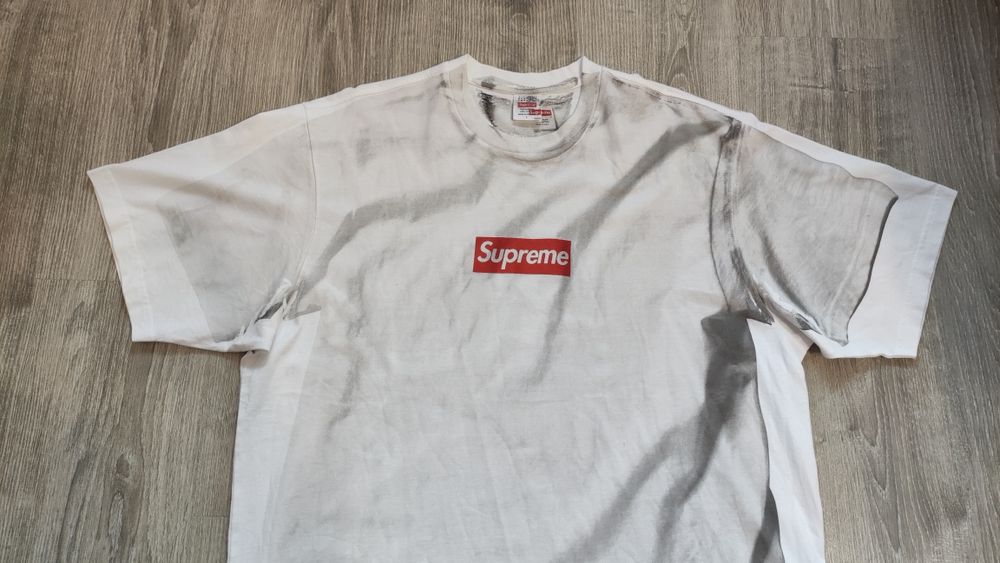 Supreme x MM6 Maison Margiela box logo T-shirt L size