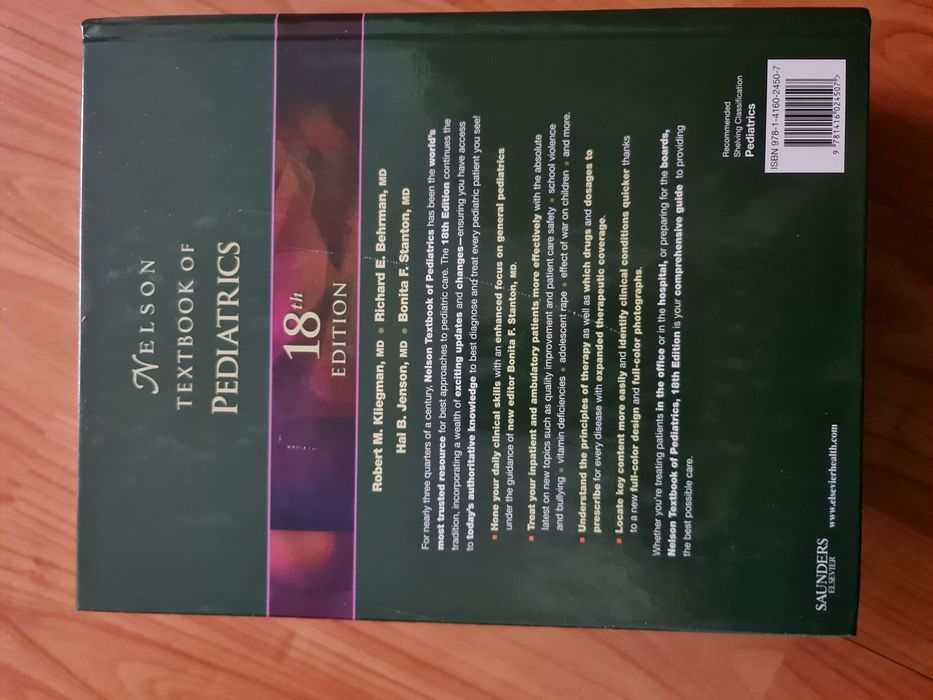 Nelson Textbook of Pediatrics
