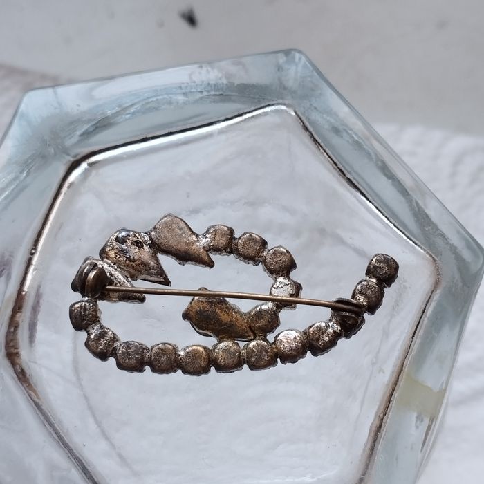 Брошь серебро . СССР.