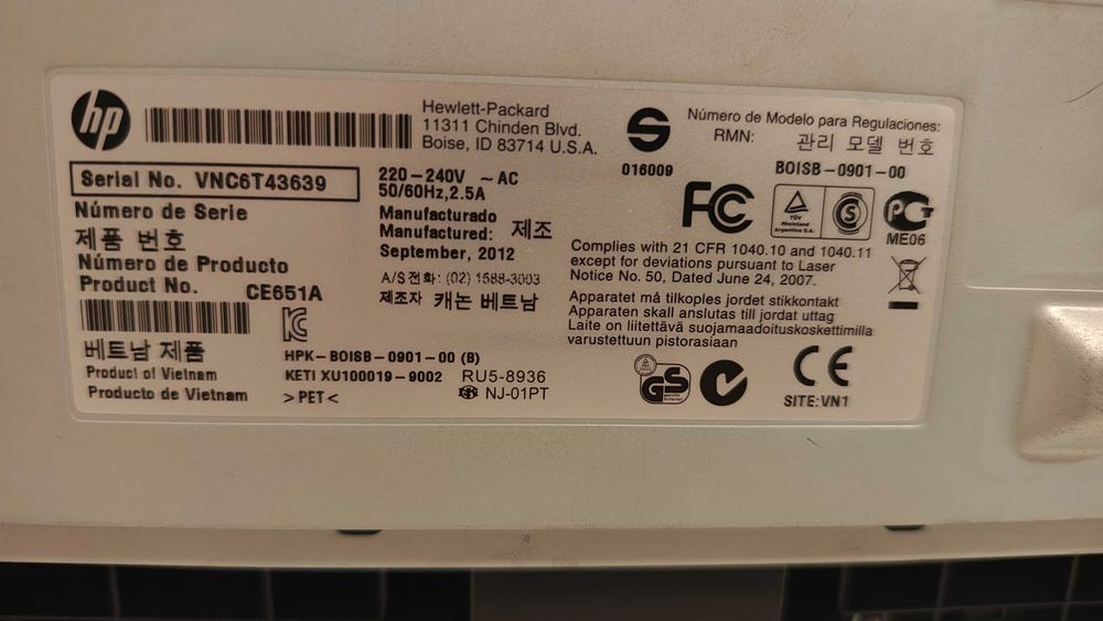 Принтера HP Laserjet pro 1102