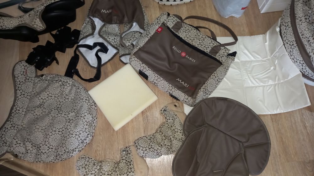 Коляска 3 в 1 bello babies