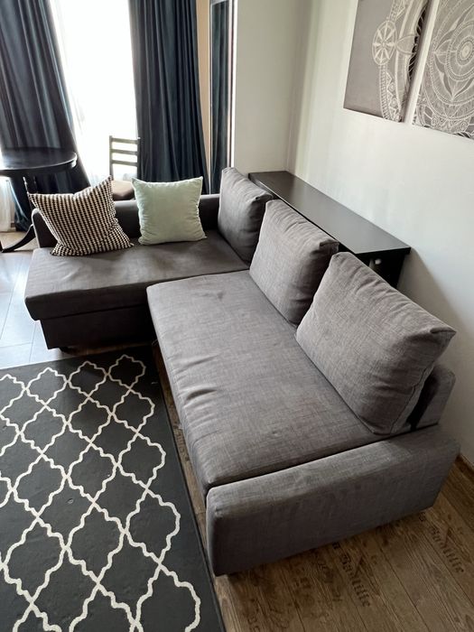 Canapea extensibilă gri – 90 x 225 x 42 cm | 5 bucăți disponibile