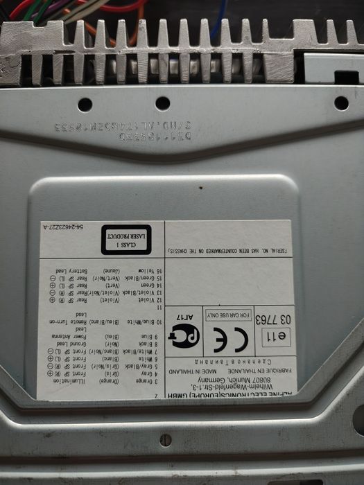 Player auto Alpine CDE-174BT - bluetooth, aux, usb