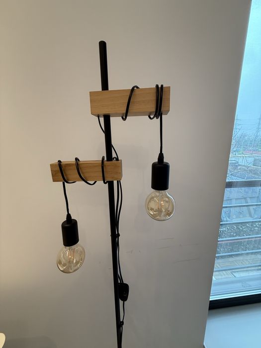 Lampadar cu 2 becuri