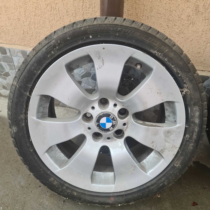 Jante bmw r17 + cauciucuri iarna