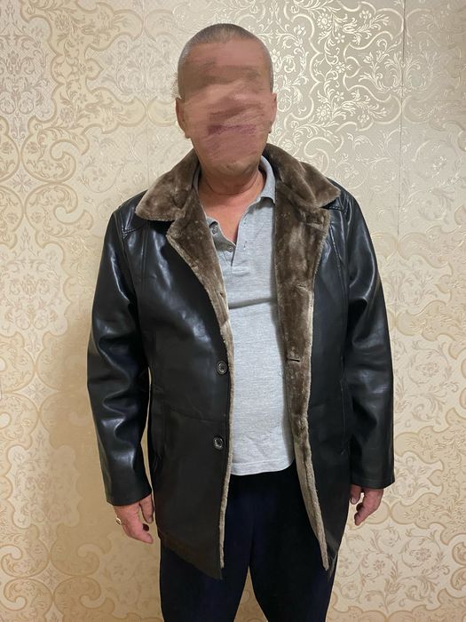 Дубленка мужской зимний