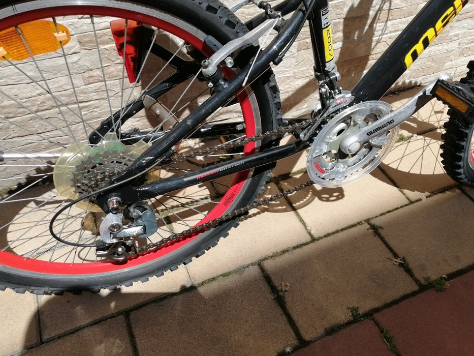 Алуминиев спортен велосипед 24 *  Mercury aero tubing 7005, Shimano 7-Speed .