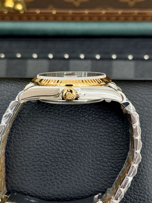 Rolex Date-Just 36 Roman Green Dial ETA 3235