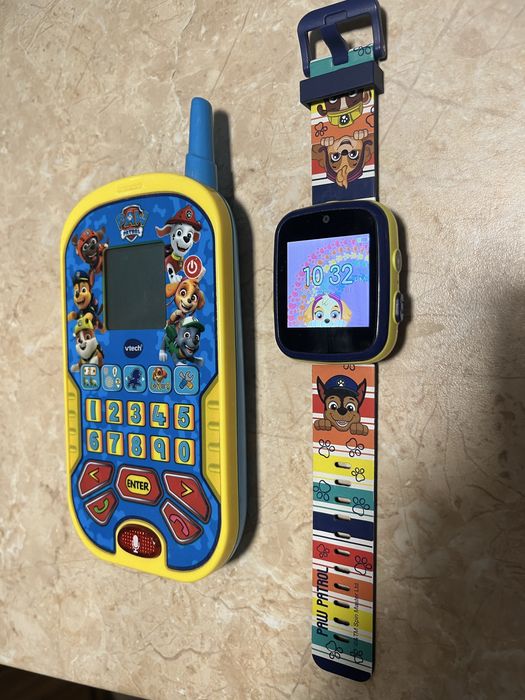 Детски часовник и телефон Paw Patrol