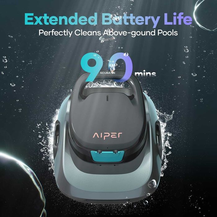 Робот-пылесос чистки для бассейна Aiper Scuba SE Robotic Pool Cleaner!