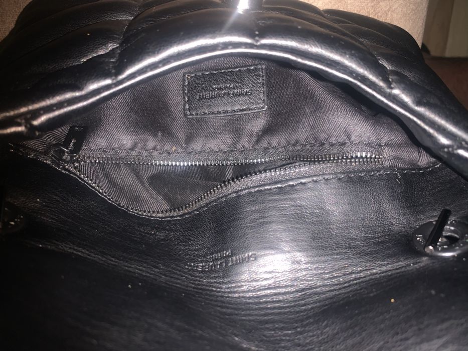 Saint Laurent Puffer leather shoulder bag