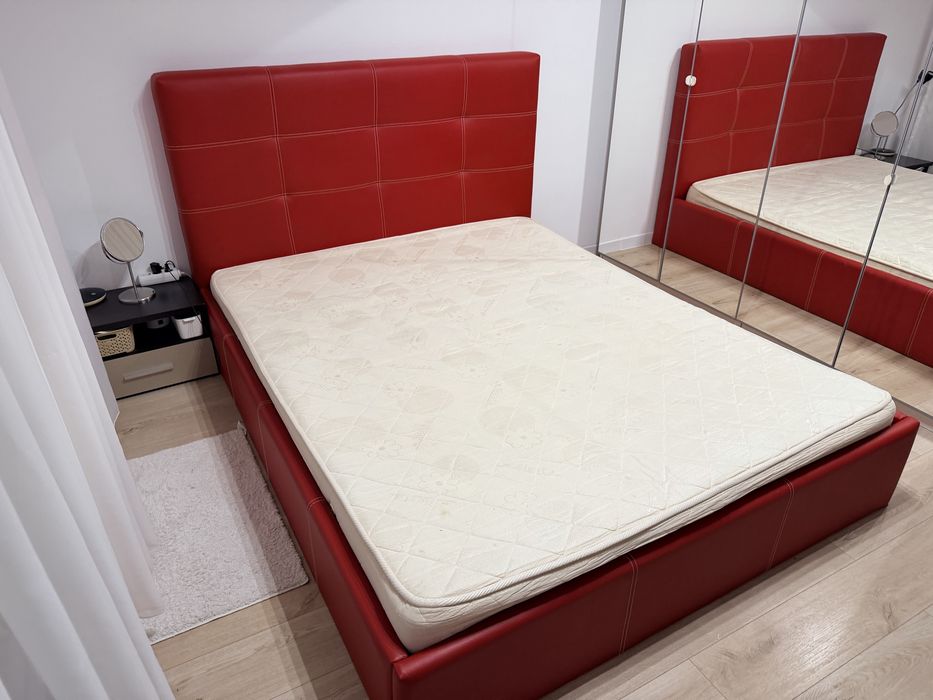 Pat tapitat dublu 160x200