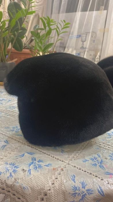 Шапка норковая стриженая