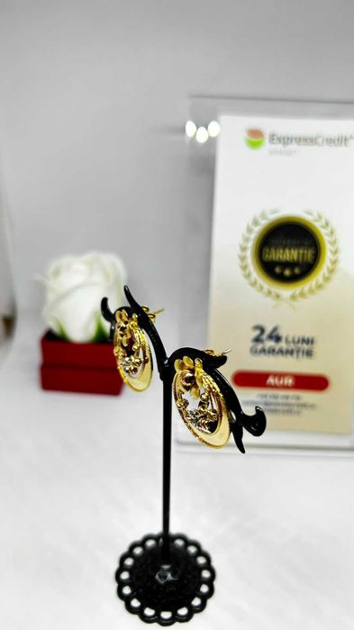 Cercei Aur 14K 5.40g (AG1 Alexandru B54034) - Garantie 2 ani!