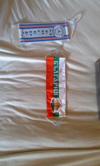 Български национални знамена за кола