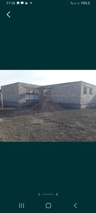 Толық бітпеген үй сатылады