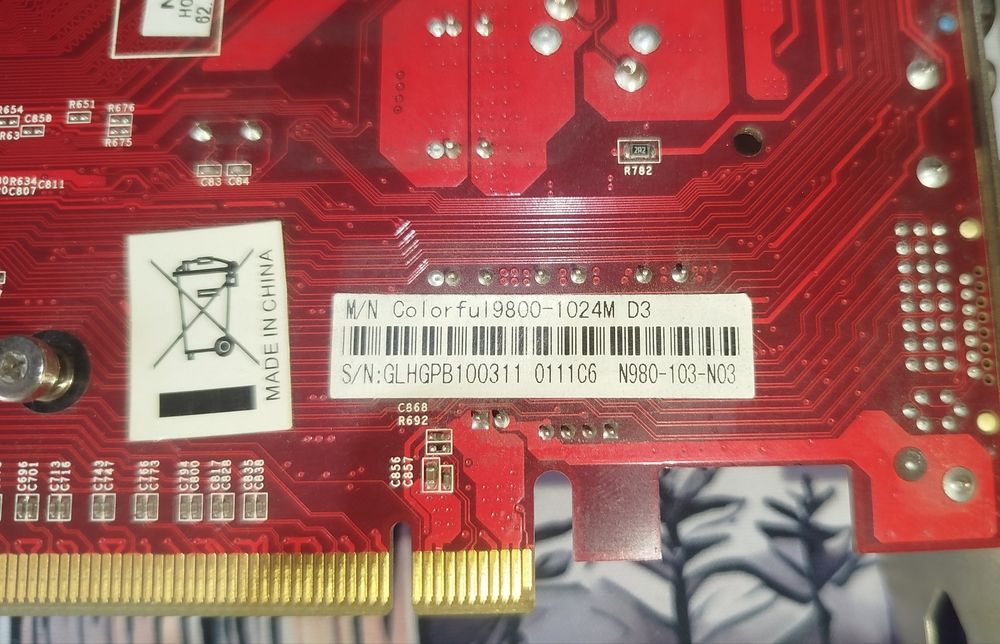 Видеокарта Nvidia 9800 gt