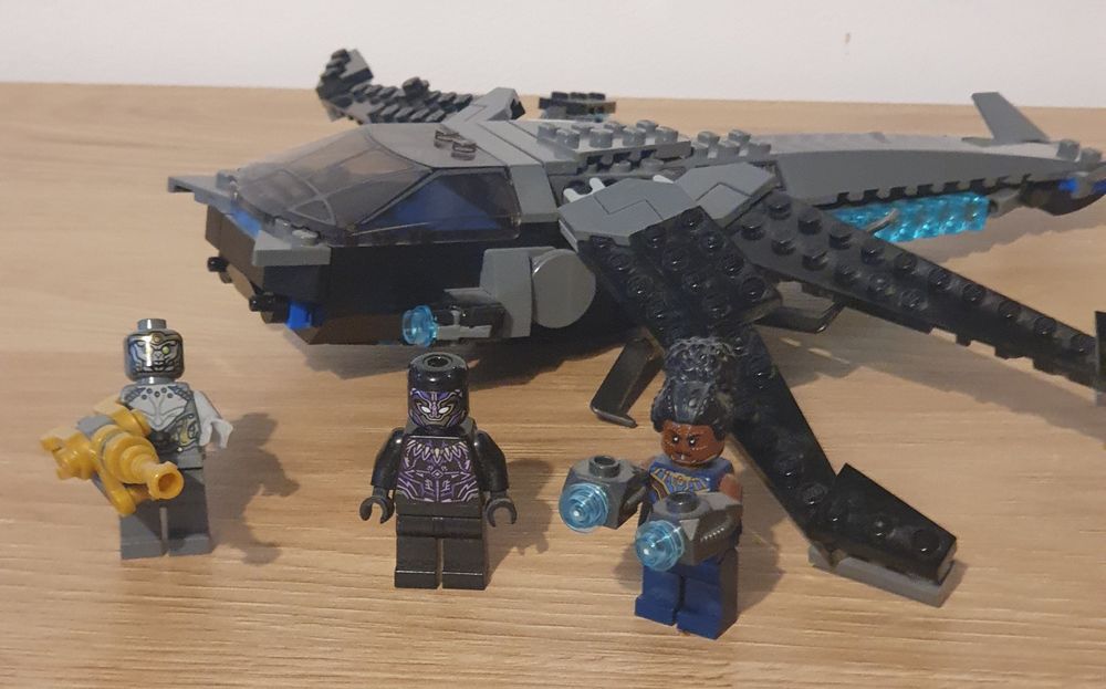 Lego Marvel Nava libelula a panterei negre  76186