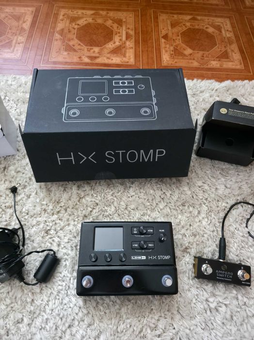 HX Stomp + Ampero Switch