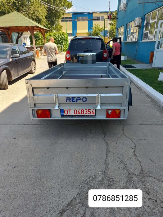 Remorca Repo 750 kg,Atv,Apicola,Basculabila