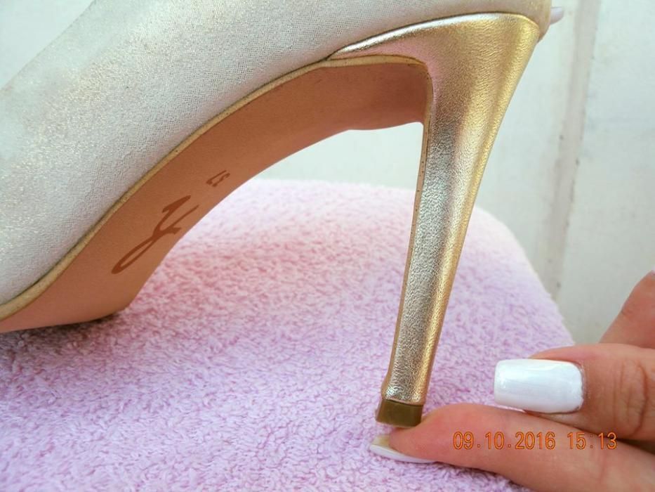 Pantofi PIELE+CRISTALE−marca HotStepper−NOI−37−ideali Evenimente!