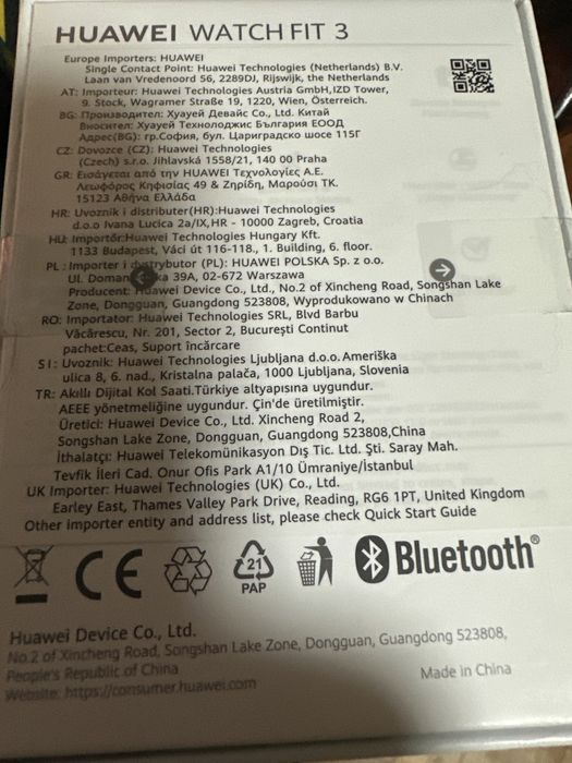 Huawei watch fit 3