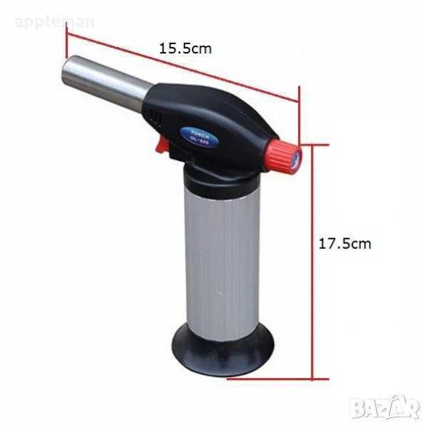 Сладкарска газова горелка за домашни употреби кухненска пиезо запалван