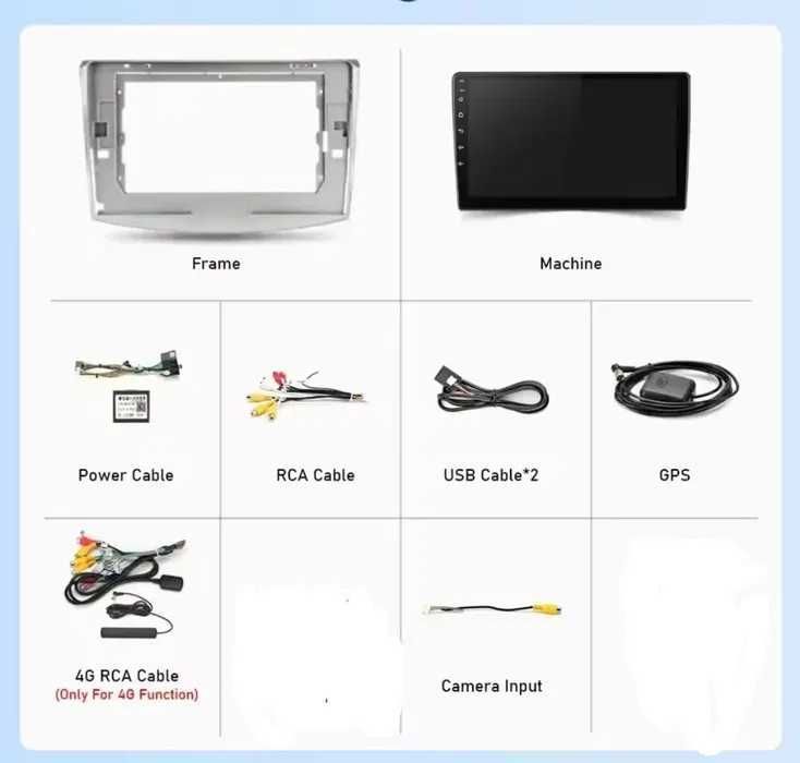 Navigatie 10" Android - VW Passat B6 B7 CC CARPLAY Qled WIFI 1-8GB