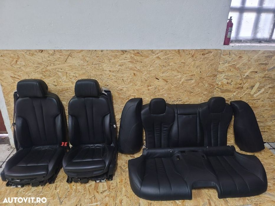 Scaune Interior Piele Bmw Seria 6 F06 Gran Coupe Volan Stanga Memorii Incalzire