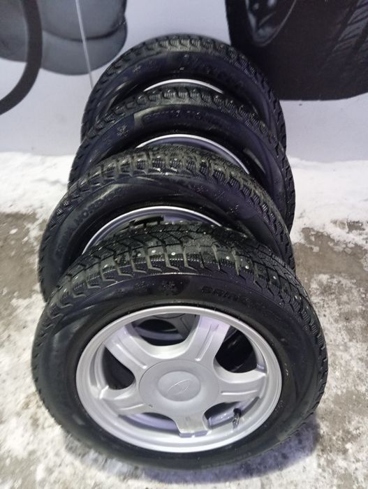 Диски с резиной на ВАЗ