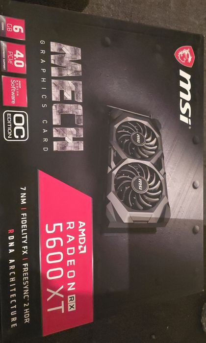 Placa video Ati Radeon Rx 5600 XT MSI 8G OC