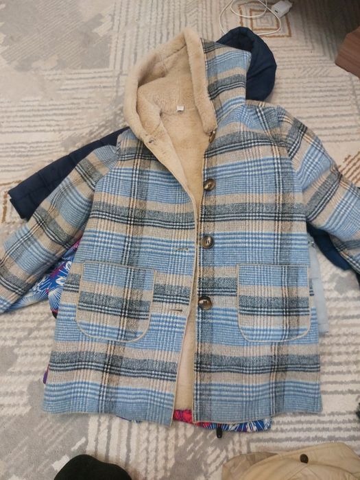 Пальто детское 5-8 лет